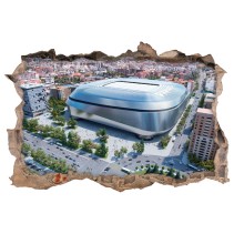 Vinilos 3d santiago bernabéu nuevo estadio